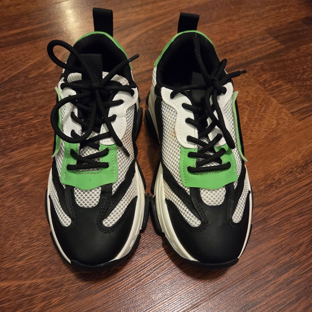 Steve Madden Possession green/black Chunky Shoes